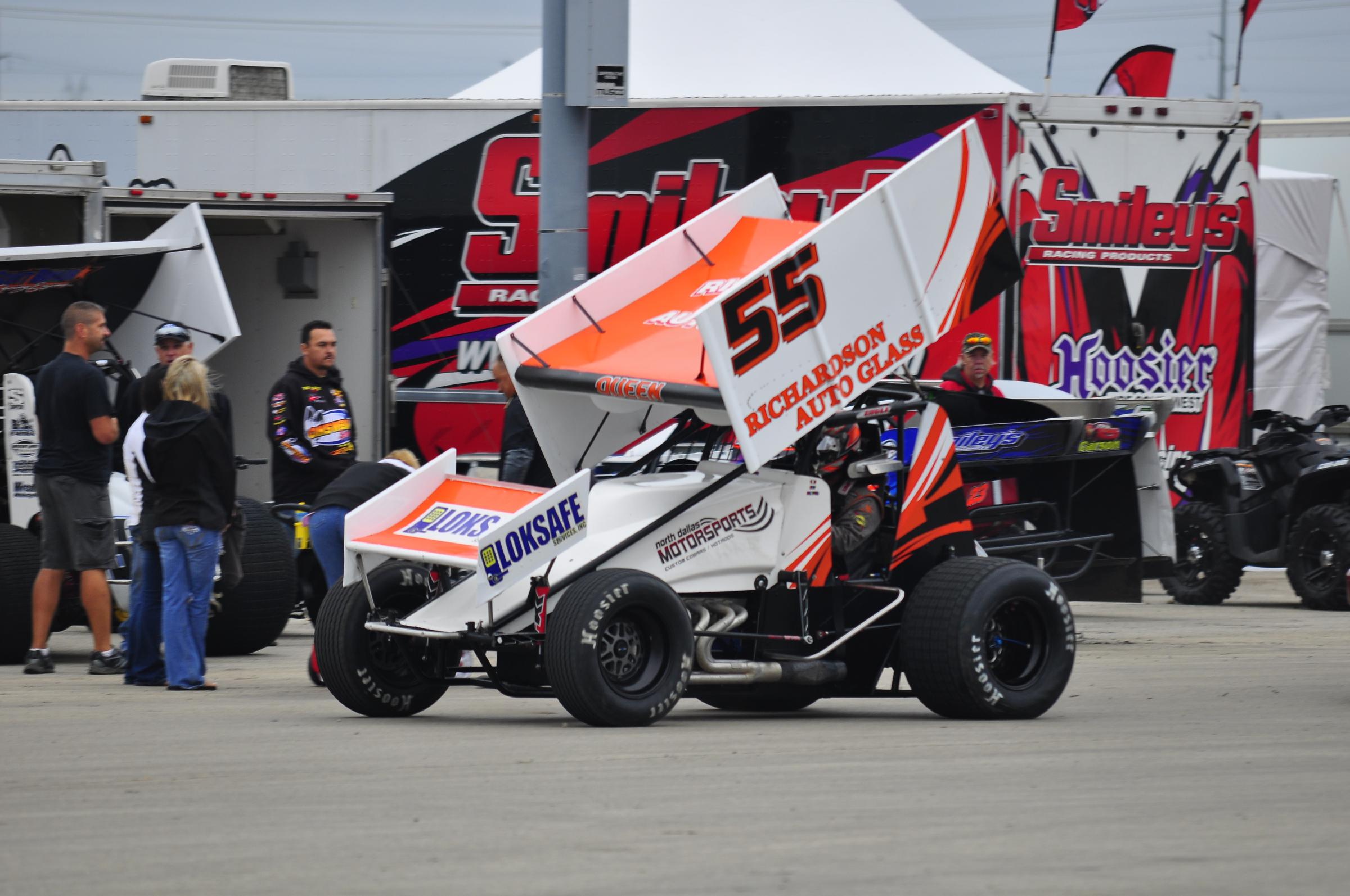 Preview of Brad Queen #55 Sprint Car by William Lochner