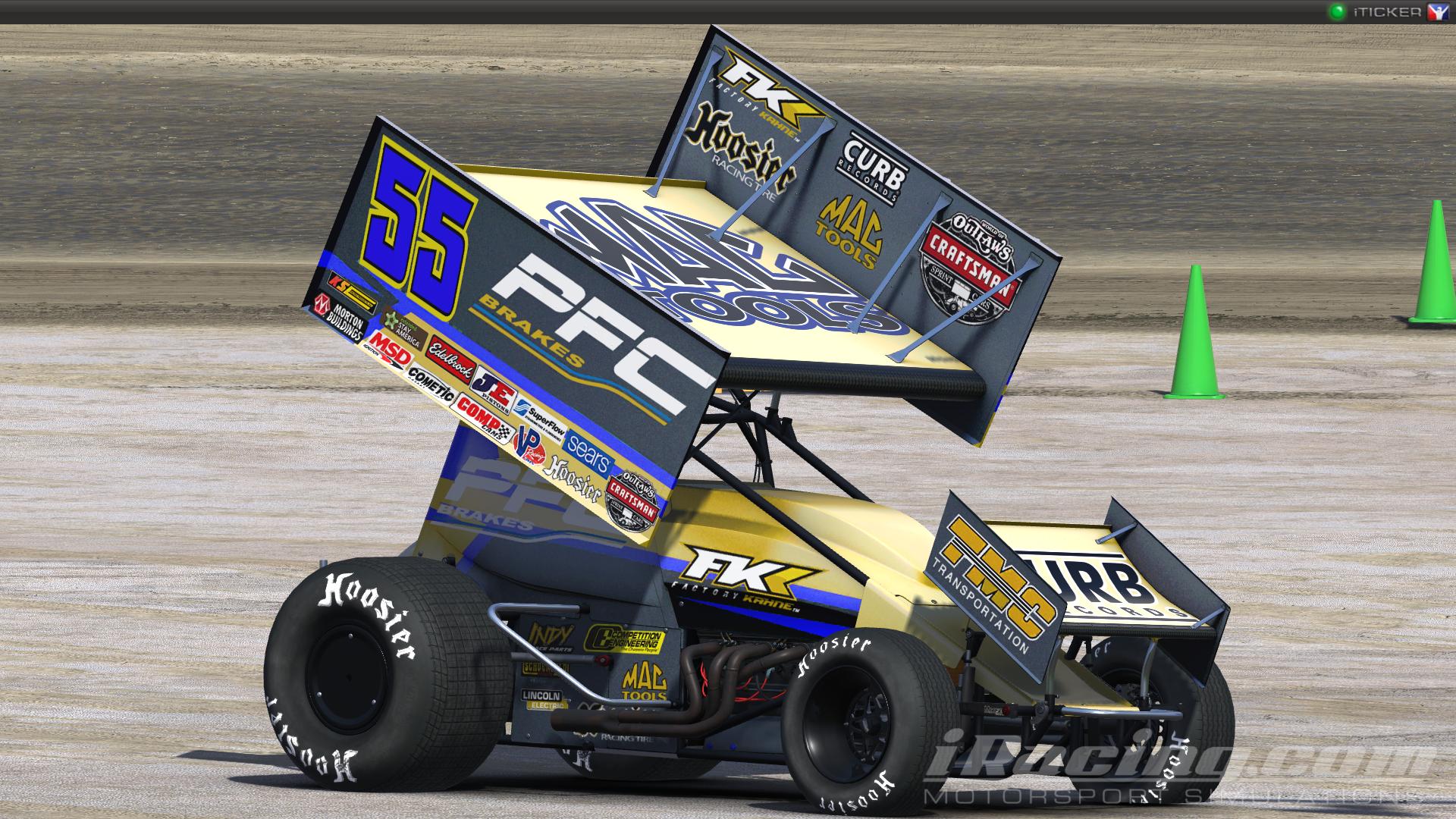 PFC Brakes Wing Sprint by Jake Boyer - Trading Paints