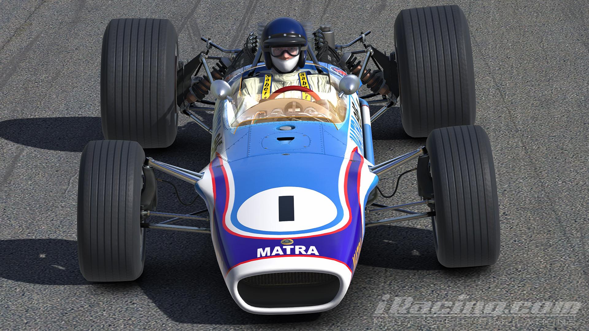 Miniature Spark 1/43 Matra MS11 Monaco GP 1968, Jean-Pierre Beltoise, état Comme Neuf