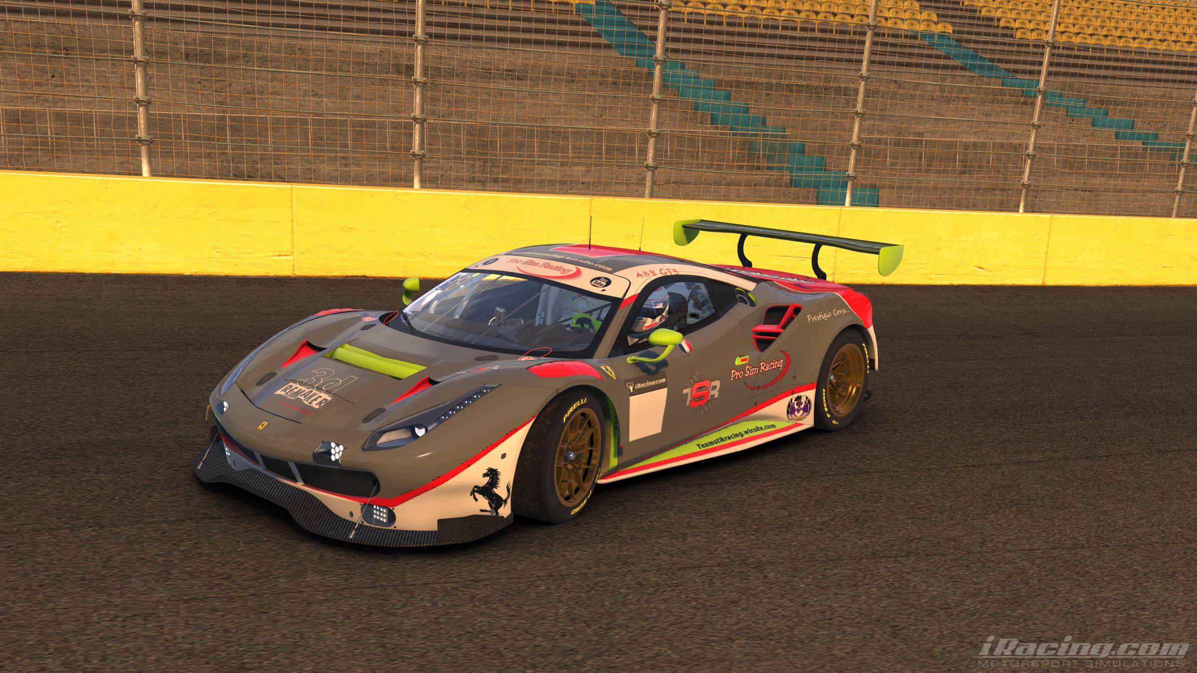 Preview of Ferrari 488 GT3 Grey Official Edition Saison #3. by Steven Busuttil