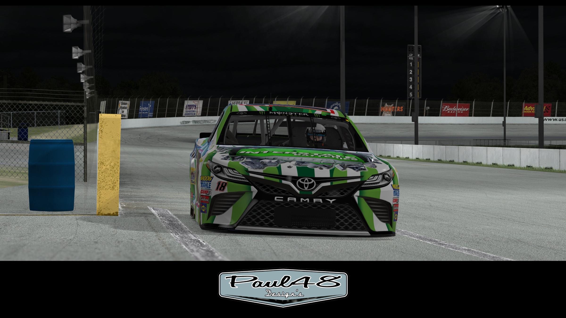 Preview of 2018 Kyle Busch Interstate Batteries by Thomas Sink