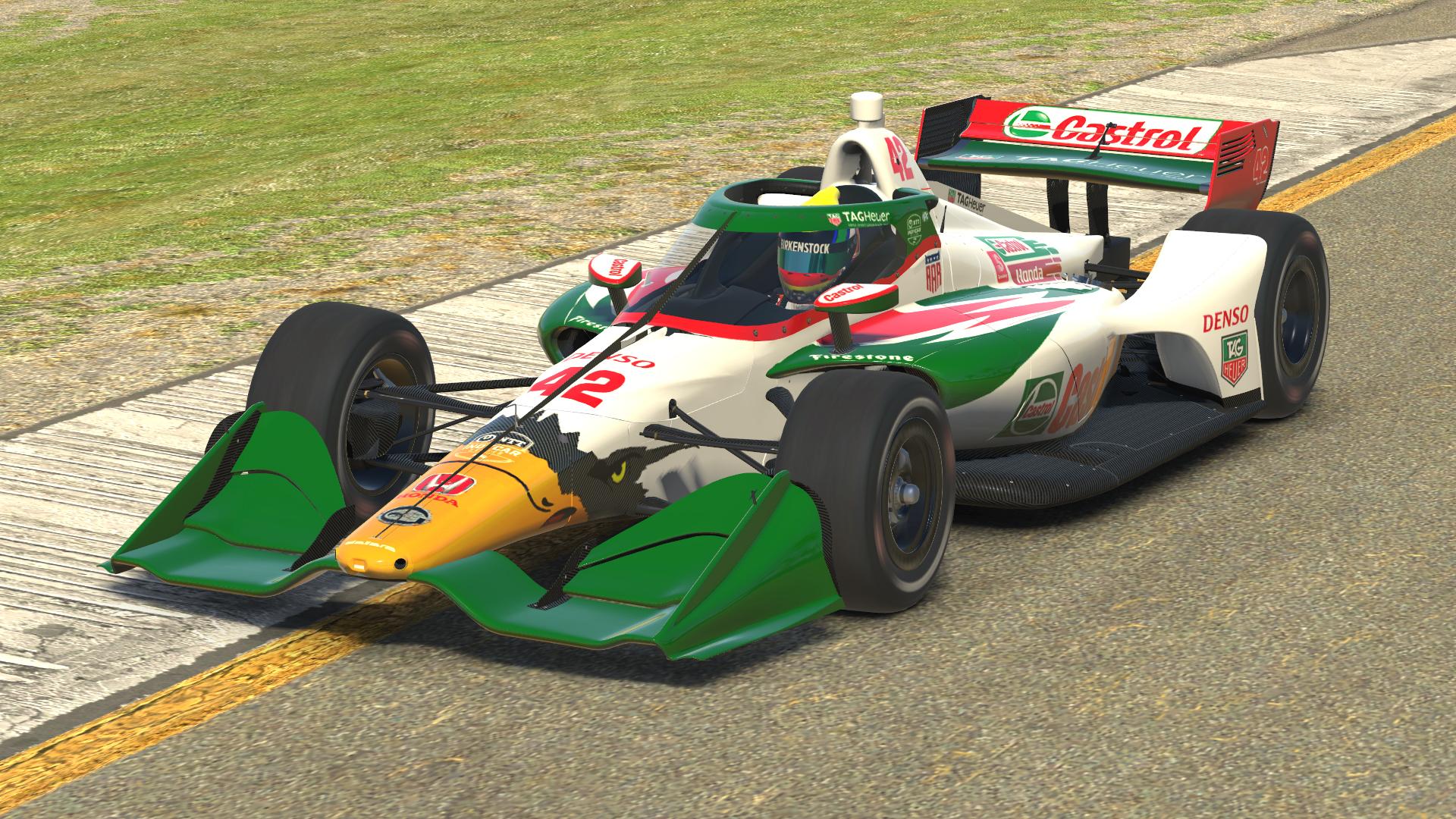 Preview of Gurney Honda Castrol Eagle Updated Aero Screen by Bill Krause