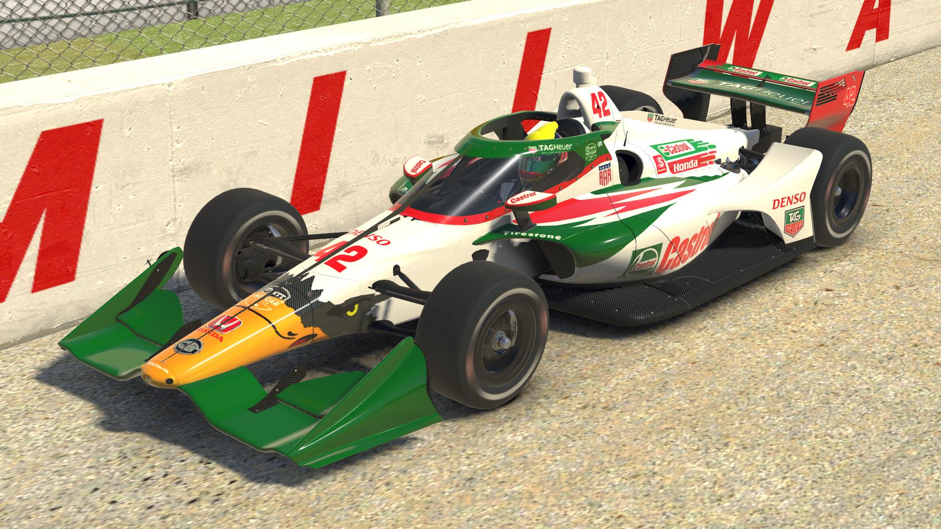 Preview of Gurney Honda Castrol Eagle Updated Aero Screen by Bill Krause