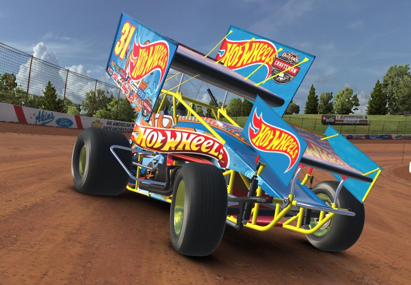 Preview of Hotwheels Dirt Sprint Template by Michael Crookes