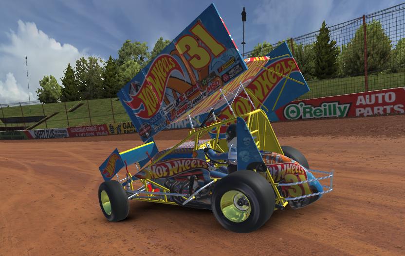 Preview of Hotwheels Dirt Sprint Template by Michael Crookes