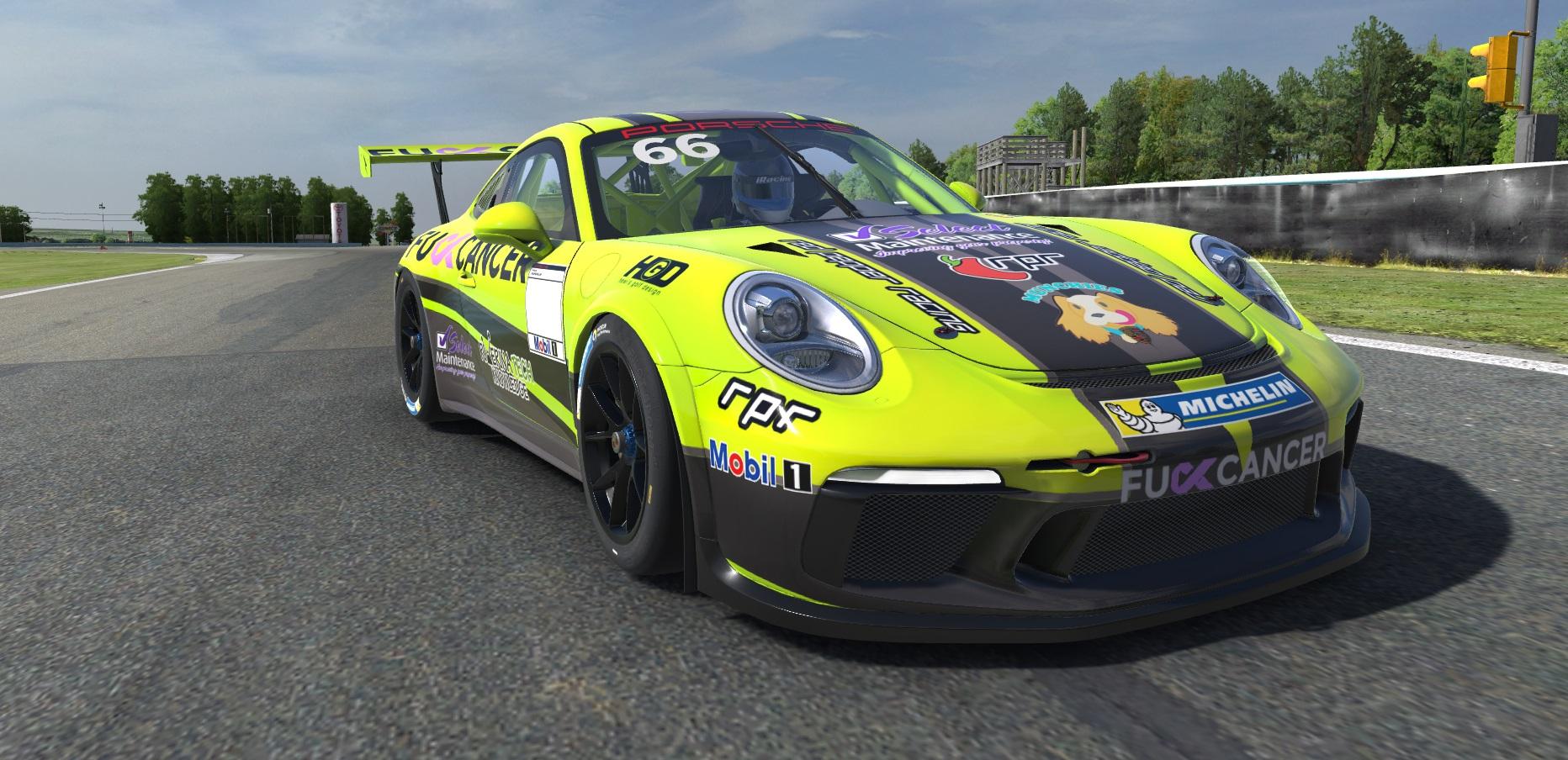 Preview of RPR Porsche 911 Fck Cancer by Mitchell T.