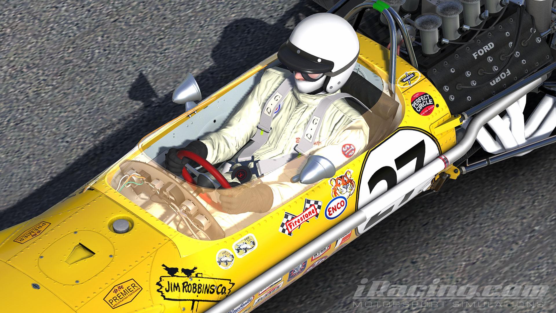 Preview of Billy Foster Vollsted Ford 1966 Indianapolis 500 inspired Lotus 49 by Simon J Shaw