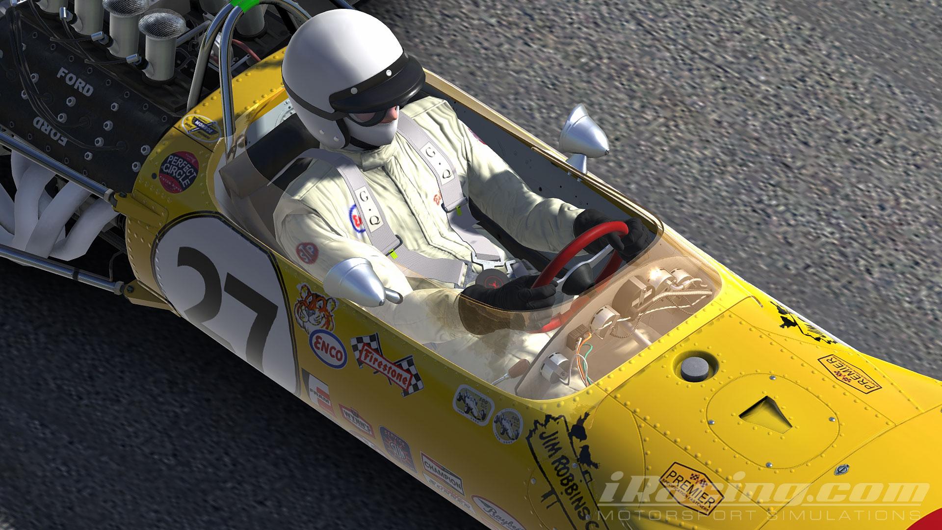 Preview of Billy Foster Vollsted Ford 1966 Indianapolis 500 inspired Lotus 49 by Simon J Shaw