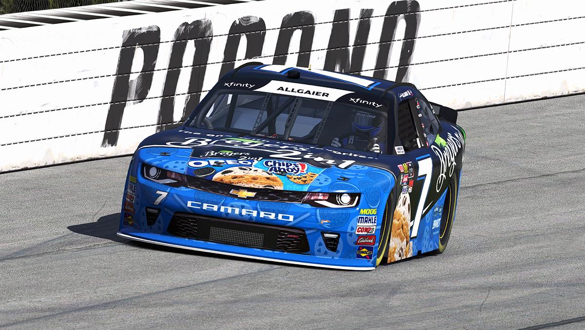 Preview of 2018 Justin Allgaier Breyers 2in1 Chevrolet Camaro by Jordan Erickson