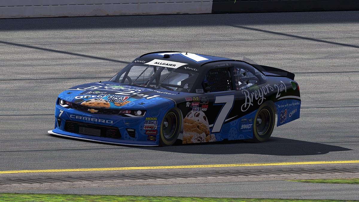 Preview of 2018 Justin Allgaier Breyers 2in1 Chevrolet Camaro by Jordan Erickson