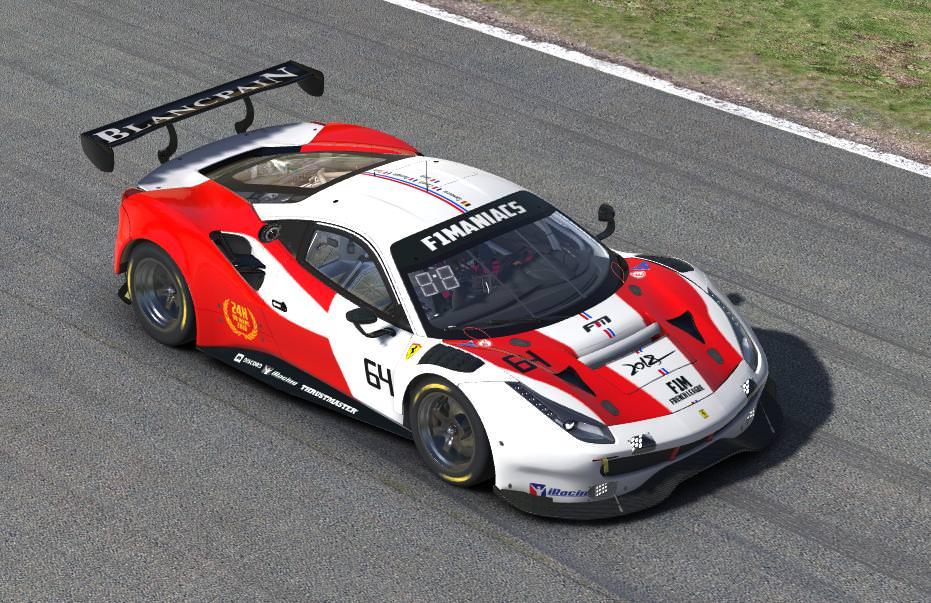 Preview of F1M Ferrari GT3 2018 by Christopher Armengod