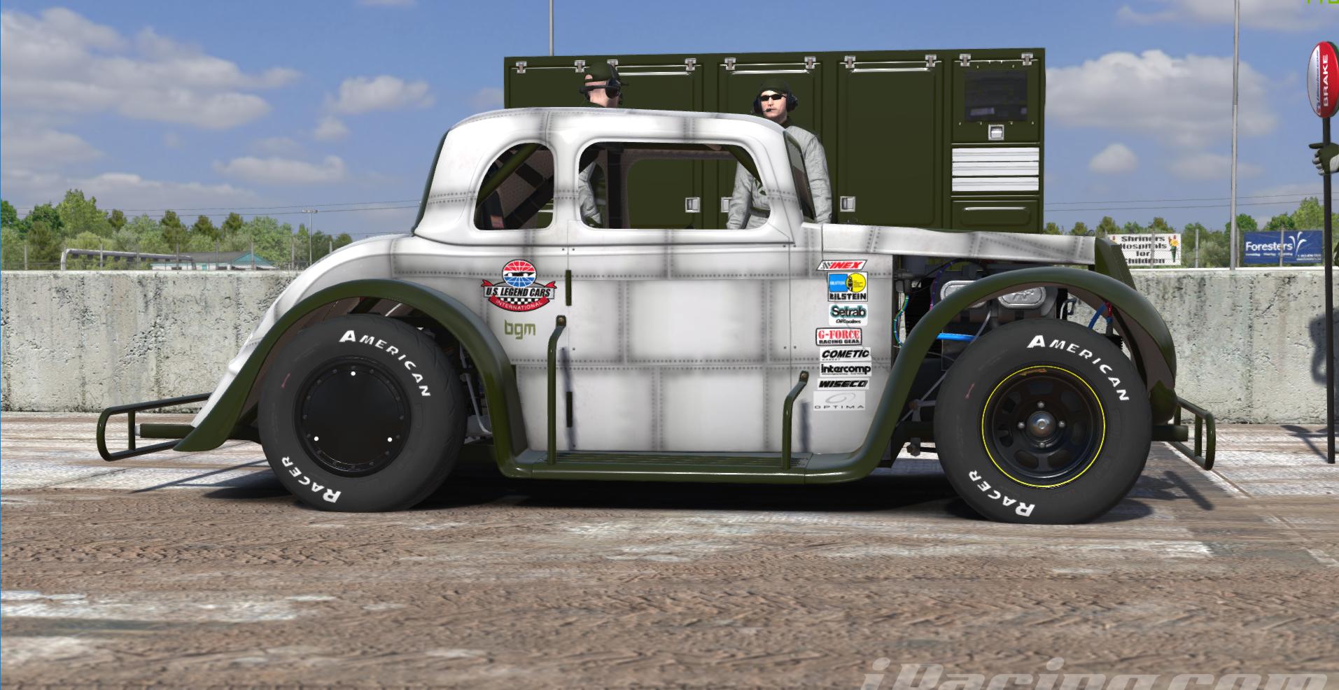 Preview of Bomber Girl Legends Dirt Legends Ford 34 Coupe  by John Tougas