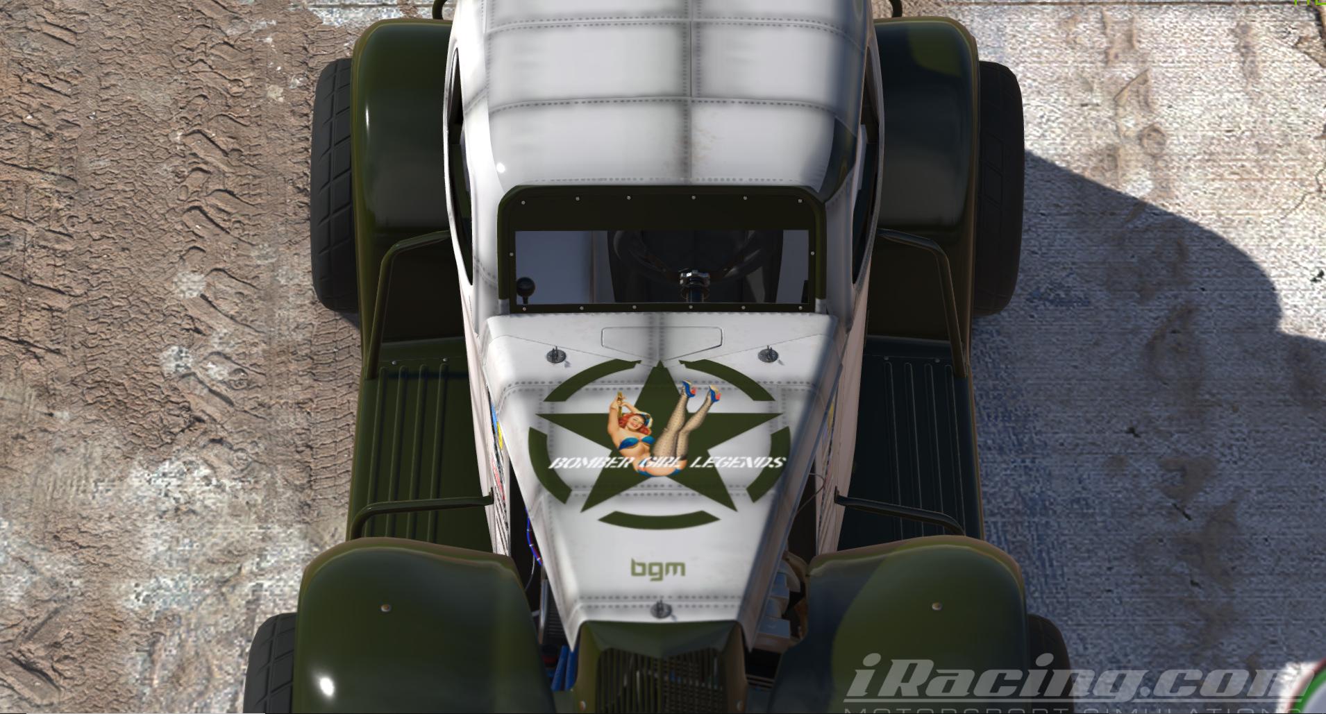 Preview of Bomber Girl Legends Dirt Legends Ford 34 Coupe  by John Tougas