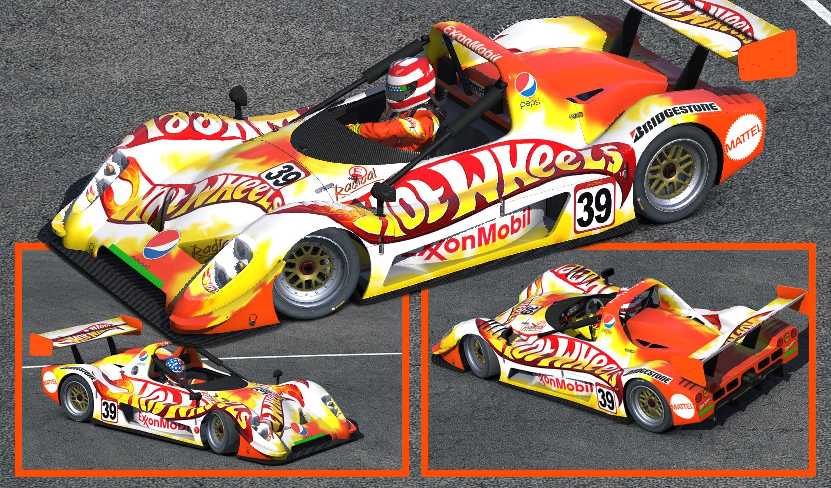 Preview of Radical Hot Wheels by Clyde Coman