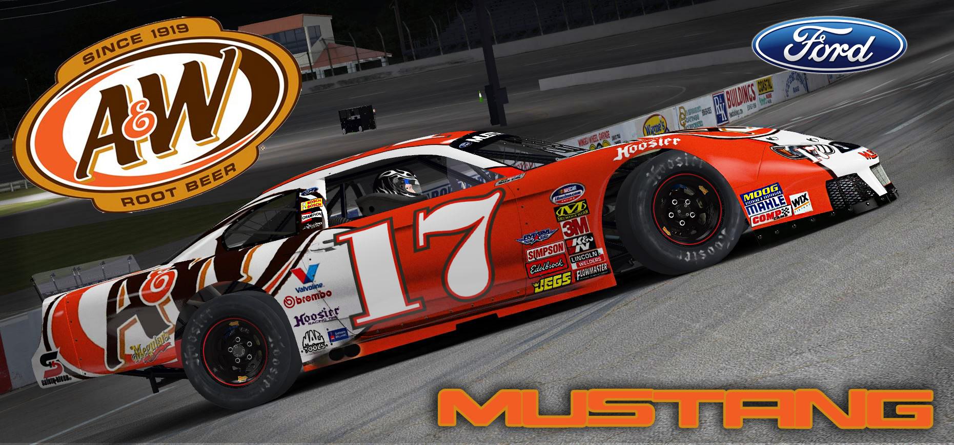 Preview of A&W Root  Beer Ford Mustang by Trent Williams