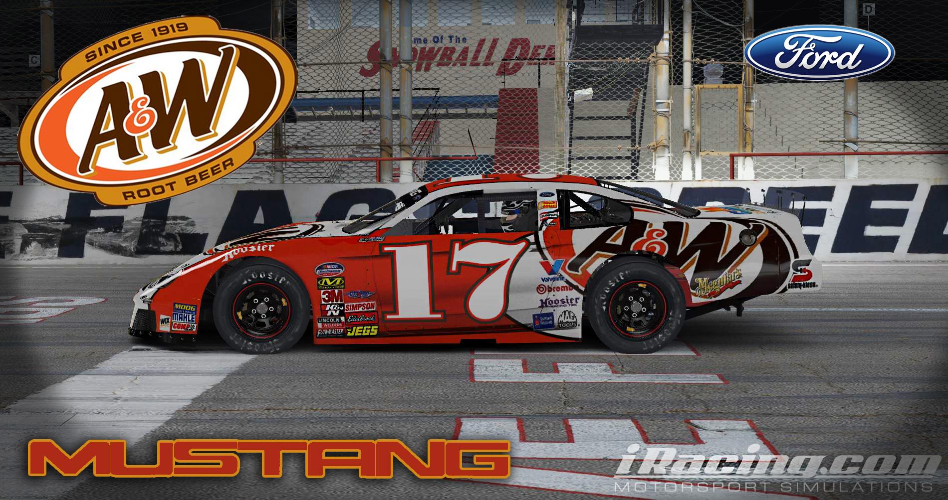Preview of A&W Root  Beer Ford Mustang by Trent Williams