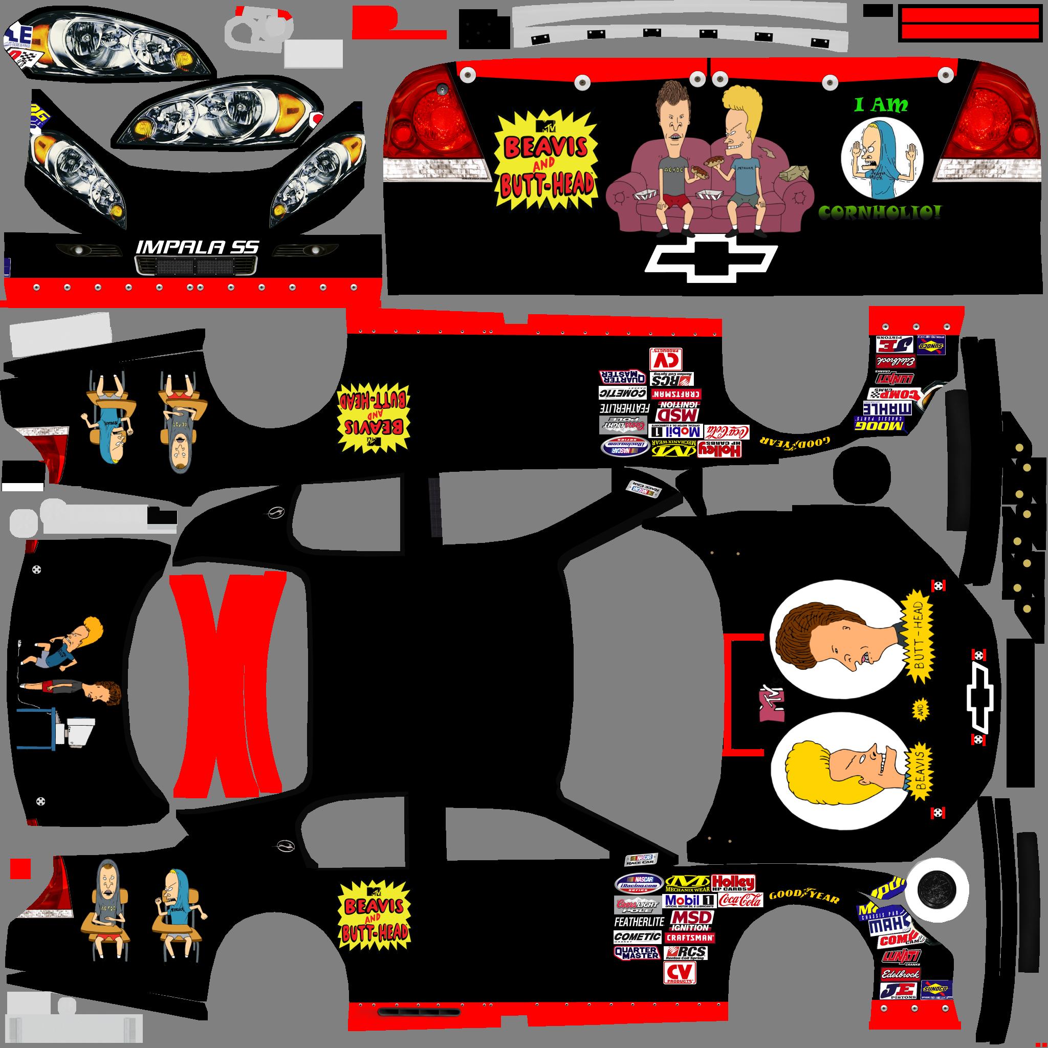 Beavis and Butthead by Wesley J. - Trading Paints