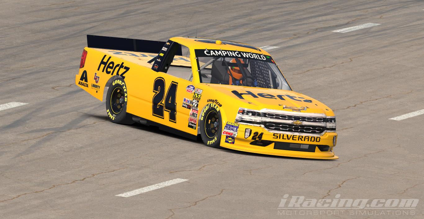 Hertz Silverado by Matthew M. - Trading Paints