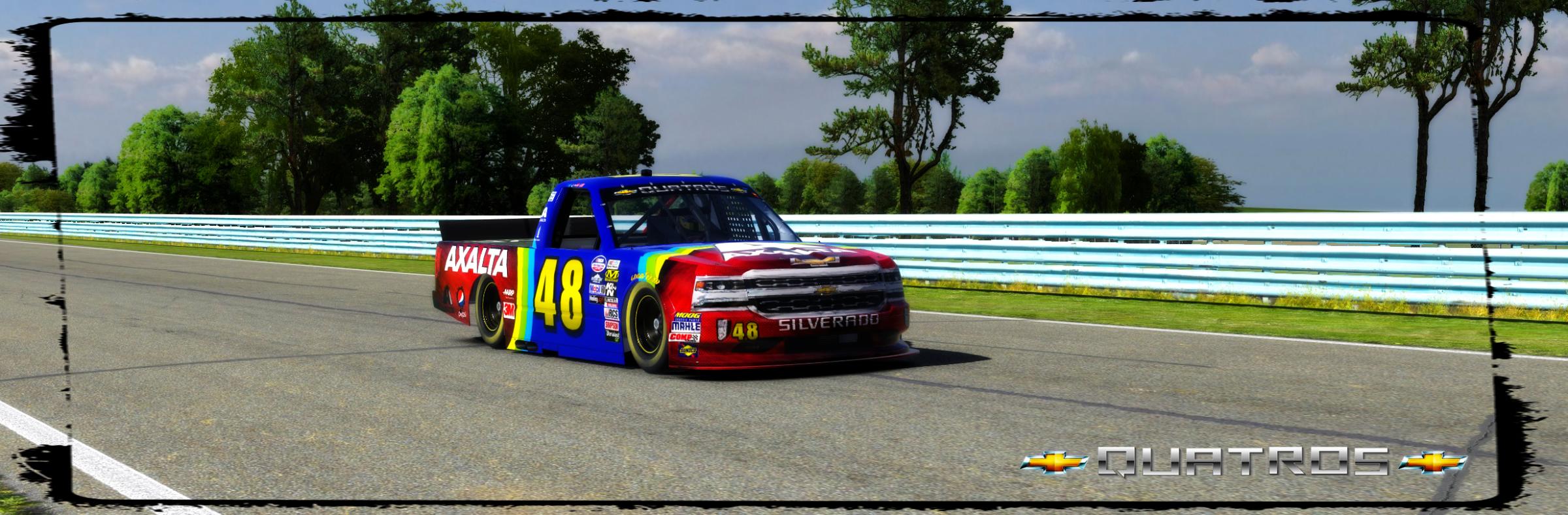 Preview of Axalta Chevy Silverado Truck (Jeff Gordon 2015) Custom Paint Scheme by Jose M.