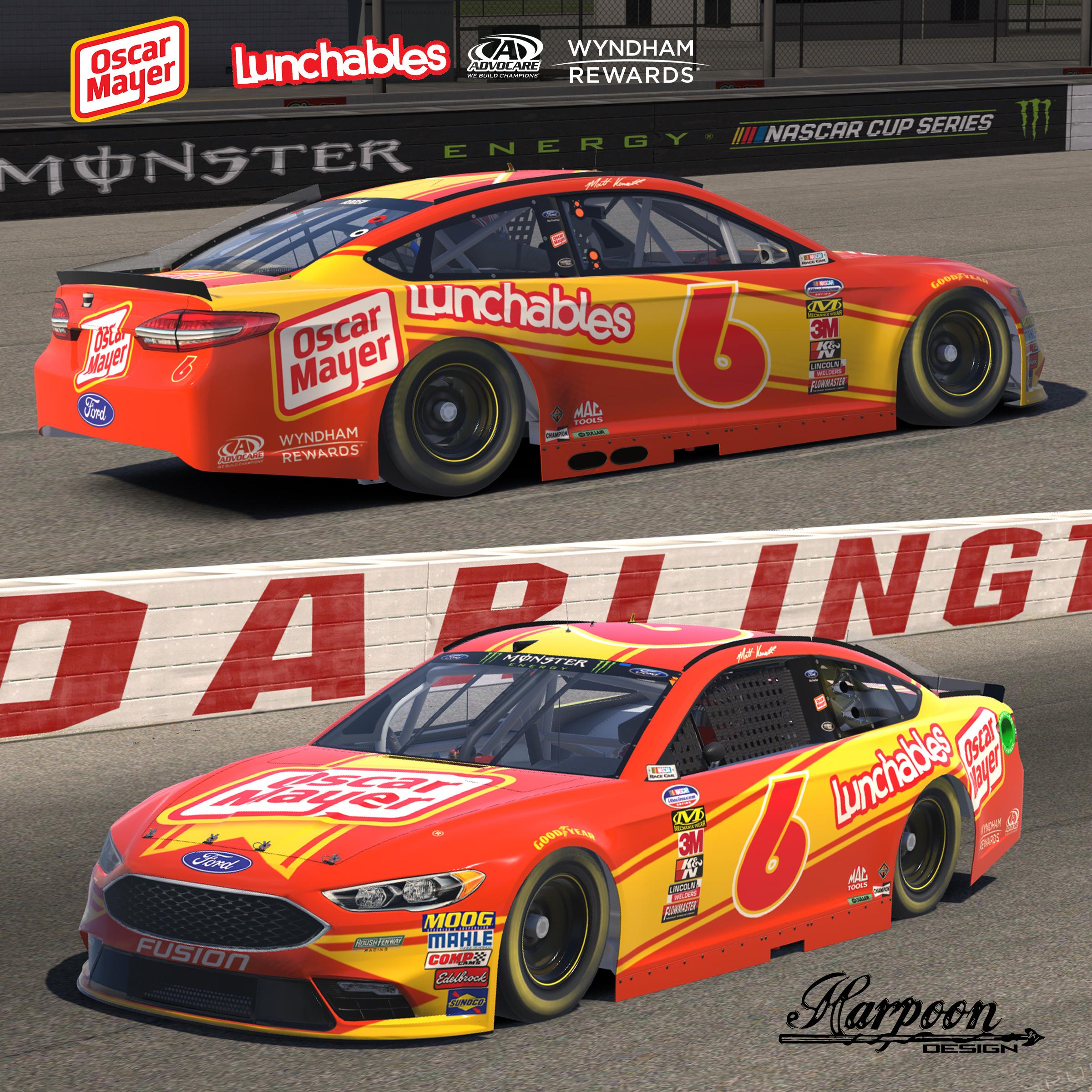 Preview of 2018 Matt Kenseth Oscar Meyer Fusion by Brantley Roden