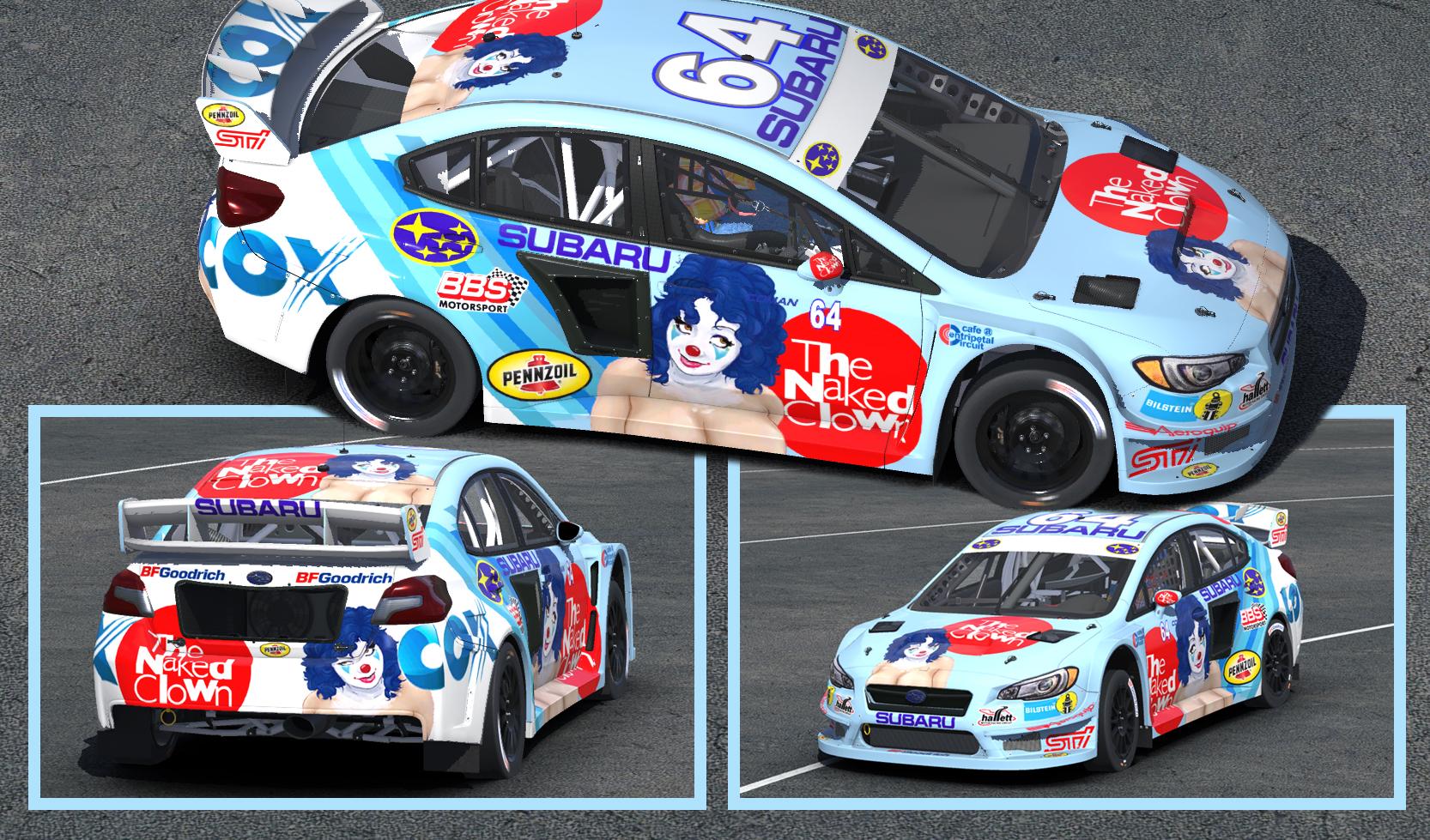 Preview of Subaru Naked Clown by Clyde Coman