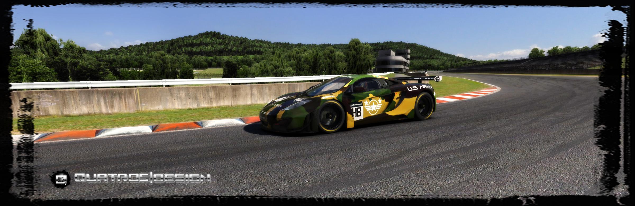 Preview of U.S. Army / McLaren MP4-12C GT3 Custom Camo Paint Scheme by Jose M.