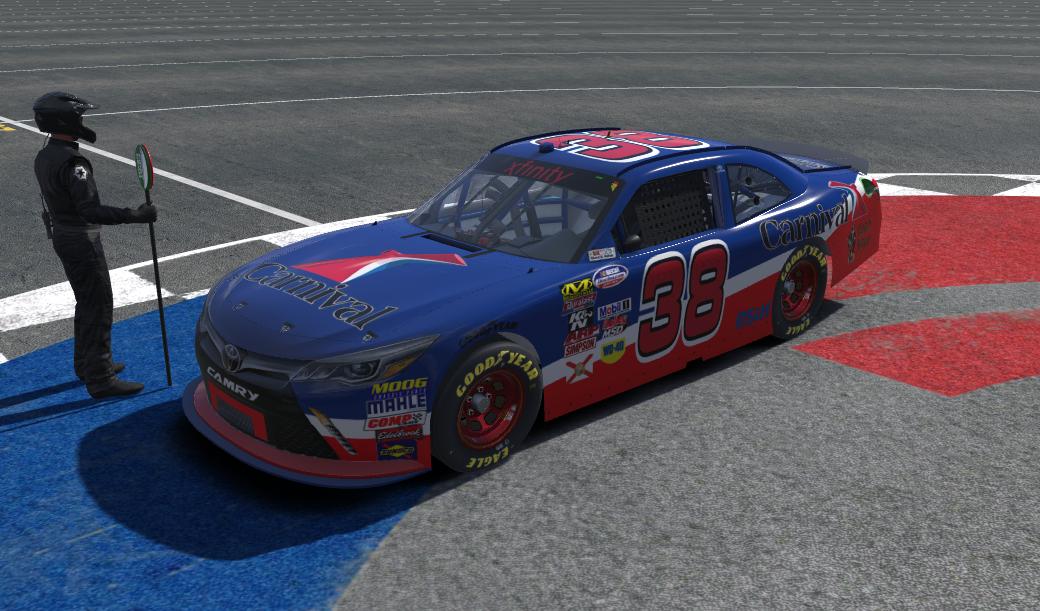 Preview of Fictional Carnival Xfinity Camry by Davie Hendricks