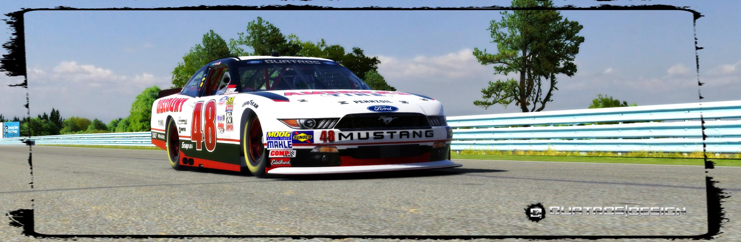 Preview of Discount Tire Xfinity Ford Mustang (Joey Logano 2017 Scheme) Custom Paint Scheme by Jose M.