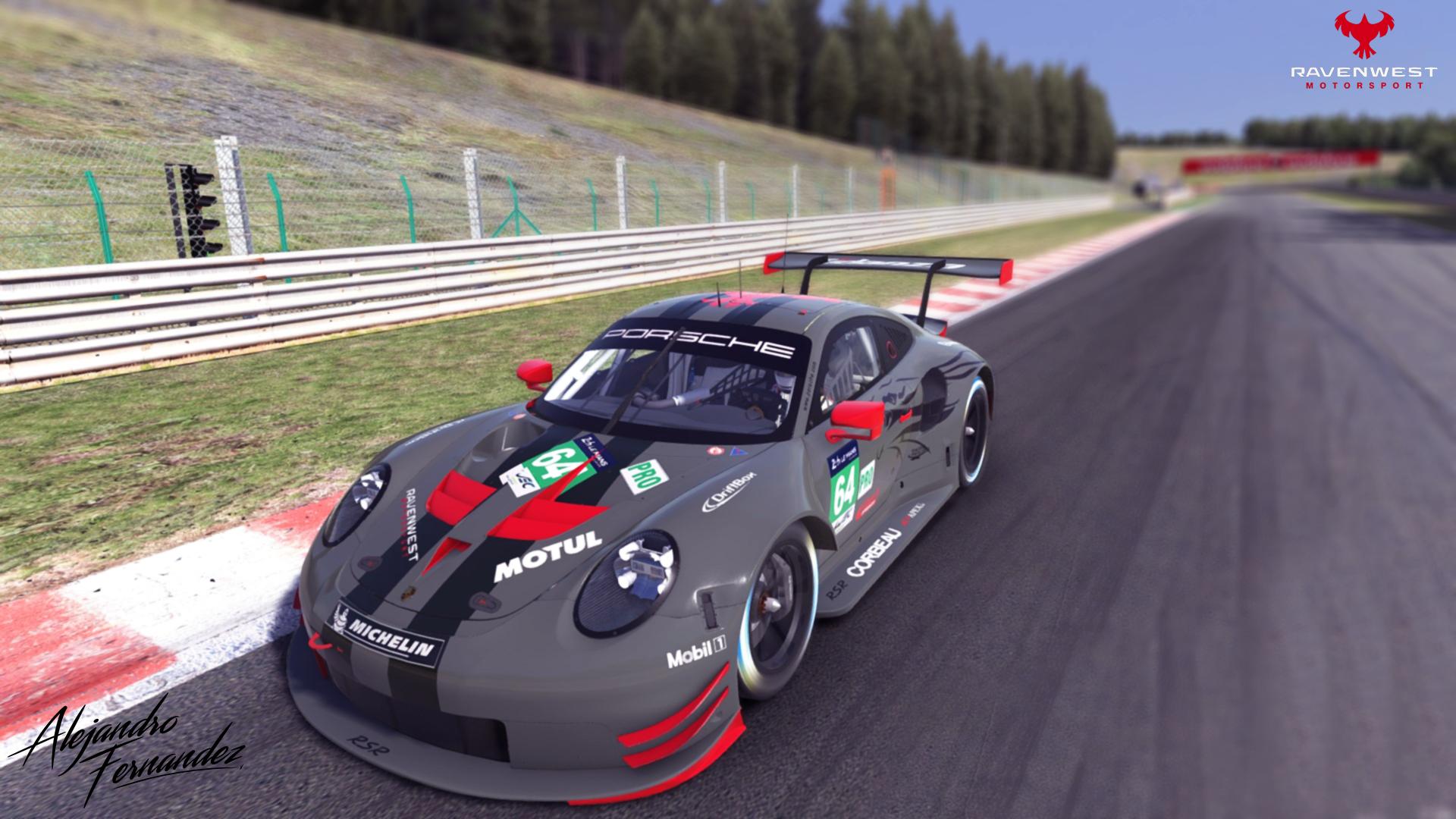 Preview of Ravenwest Motorsport - Porsche 911 RSR by Seb Kunze