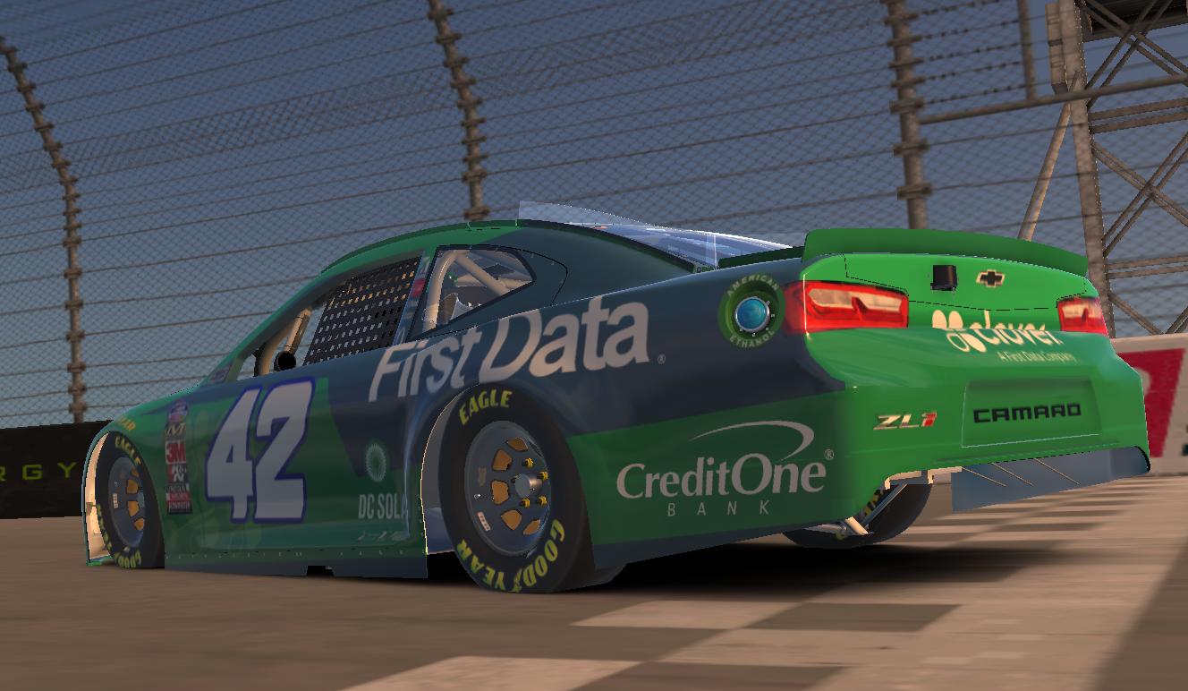 Preview of 2018 Kyle Larson First Data Clover Chevrolet Camaro ZL1 by Alex Wheeler