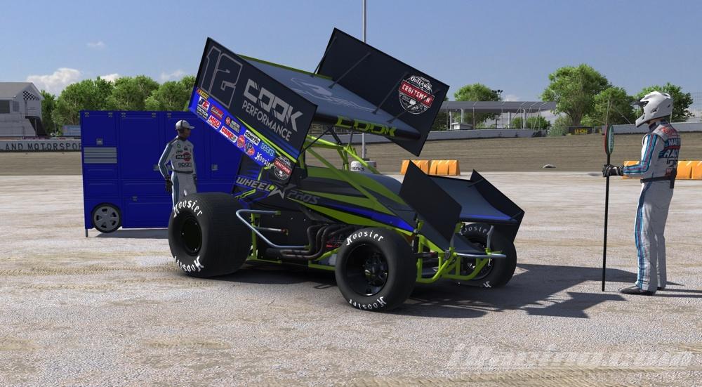 Preview of Devin Cook Custom Sprint Car by Zach Podunajec