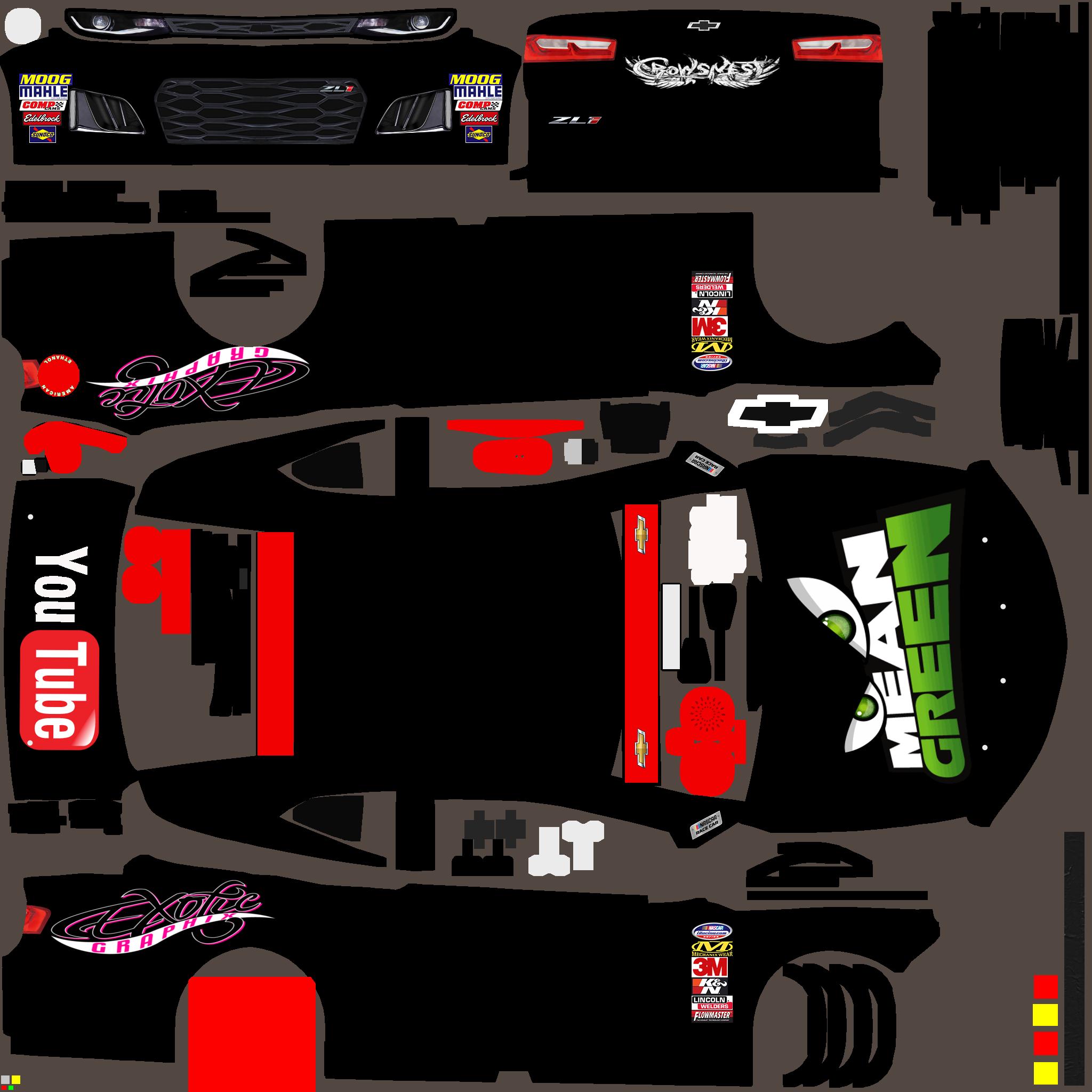 Preview of MEAN GREEN by Kyle Wellman