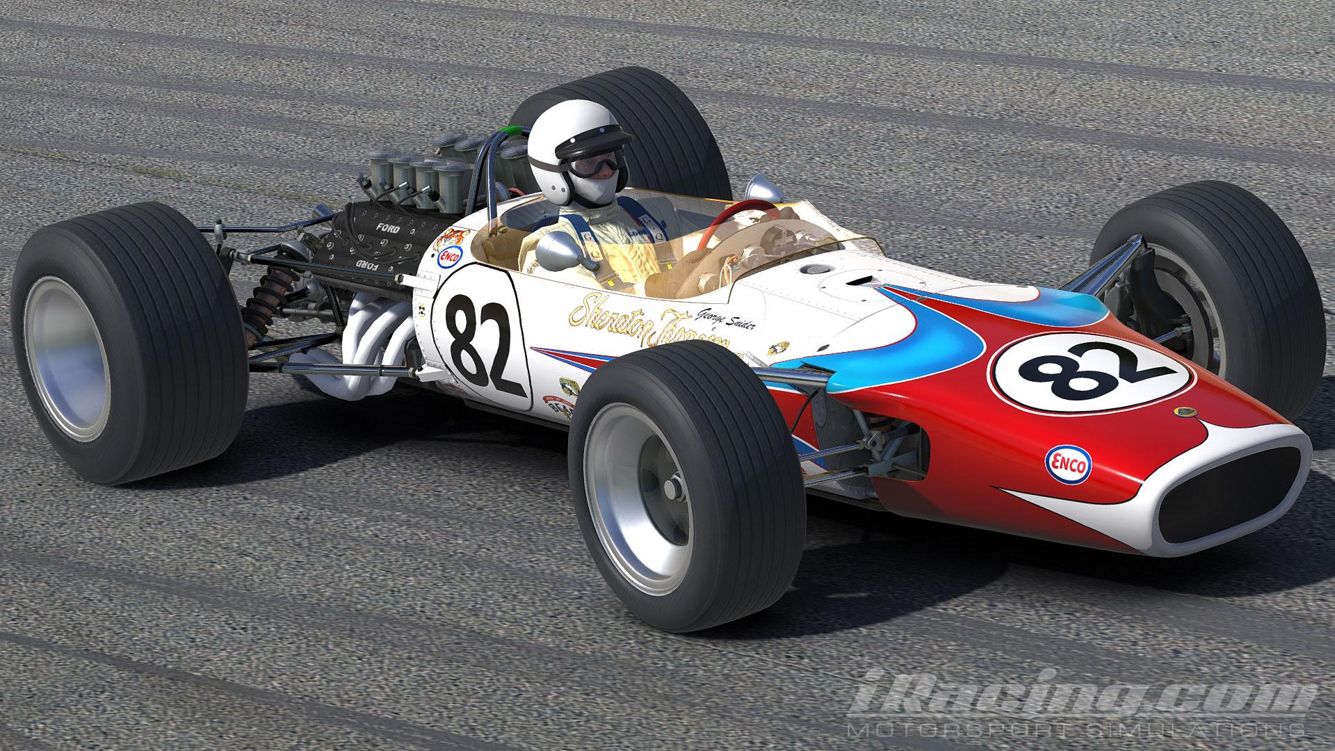 George Snider Lotus 38 1966 Indianapolis 500 inspired Lotus 49 by Simon ...