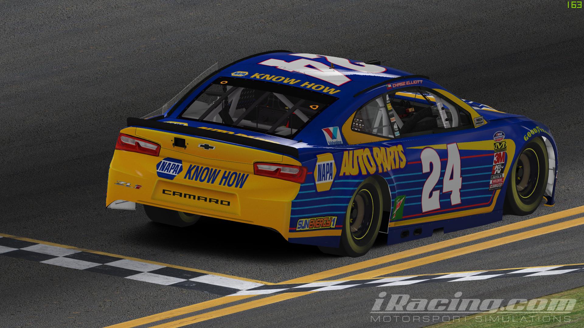 Preview of 2017 Chase Elliott NAPA Camaro by Sean Peleg