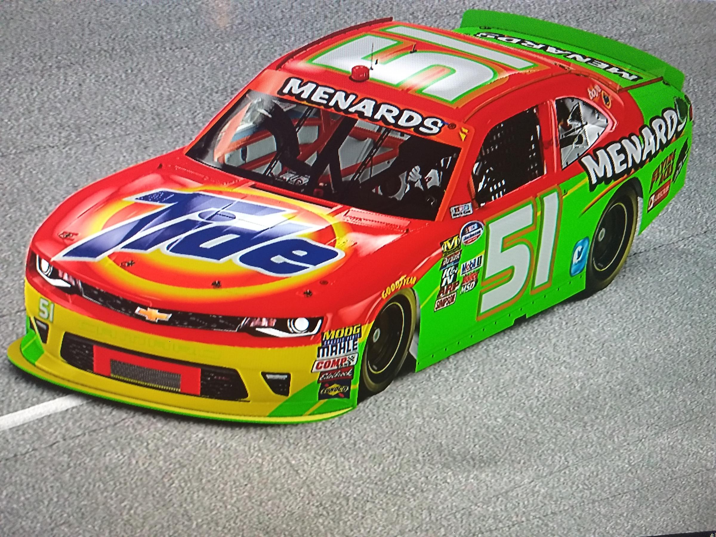 Tide Racing Graphics Tide Menards by Eric Salyers - Trading Paints