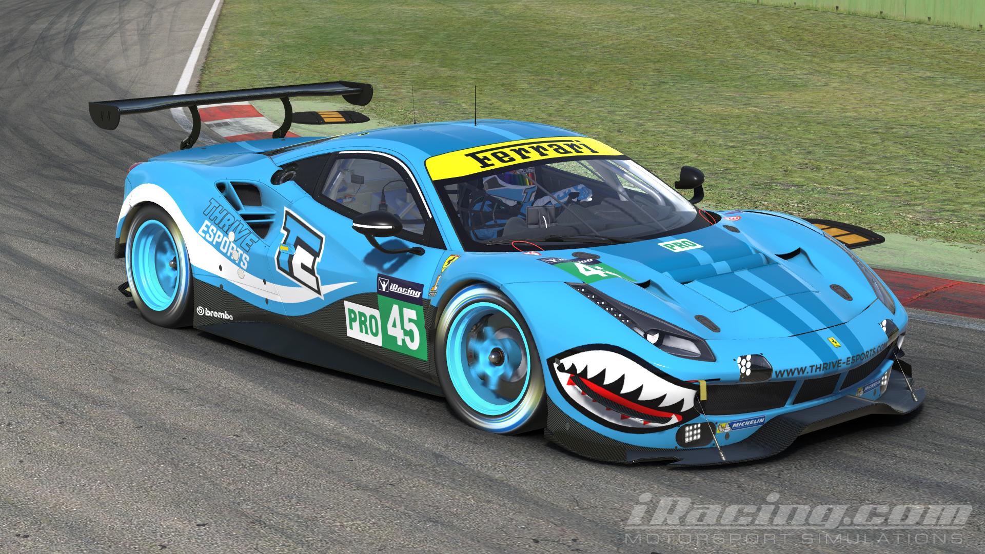 Preview of Ferrari 488 GTE - Thrive Esports - Final Edit by Kevin S. Turner