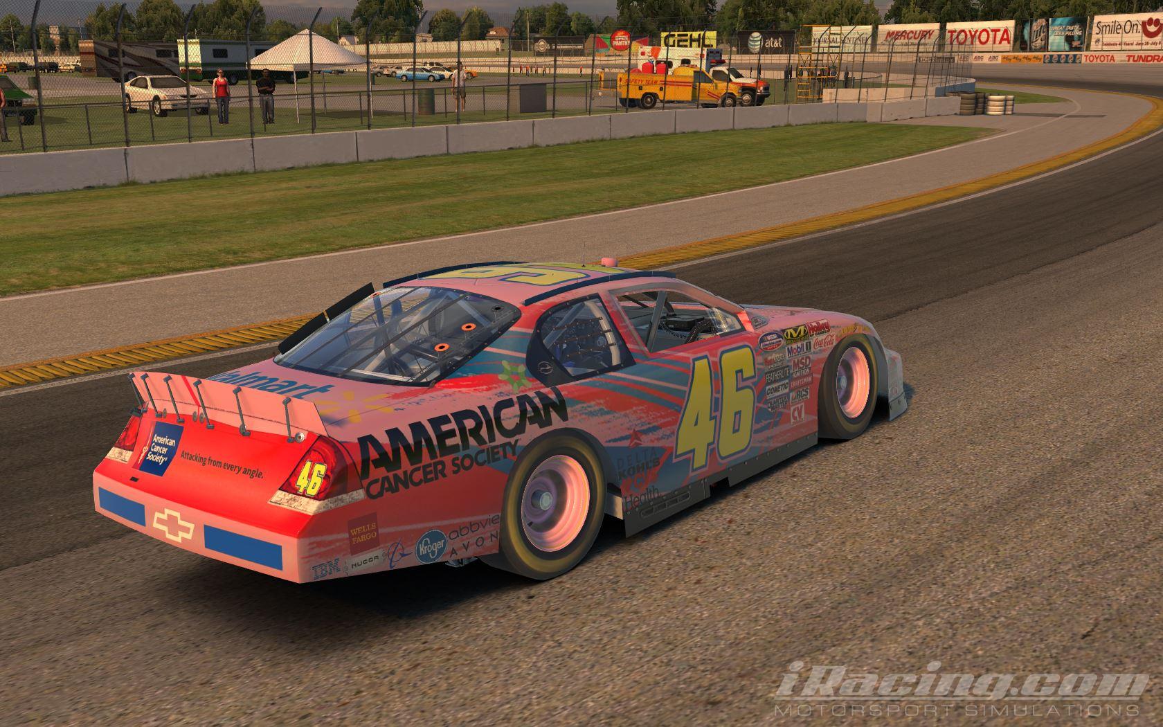American Cancer Society K&N Car by Justin Walters3 - Trading Paints