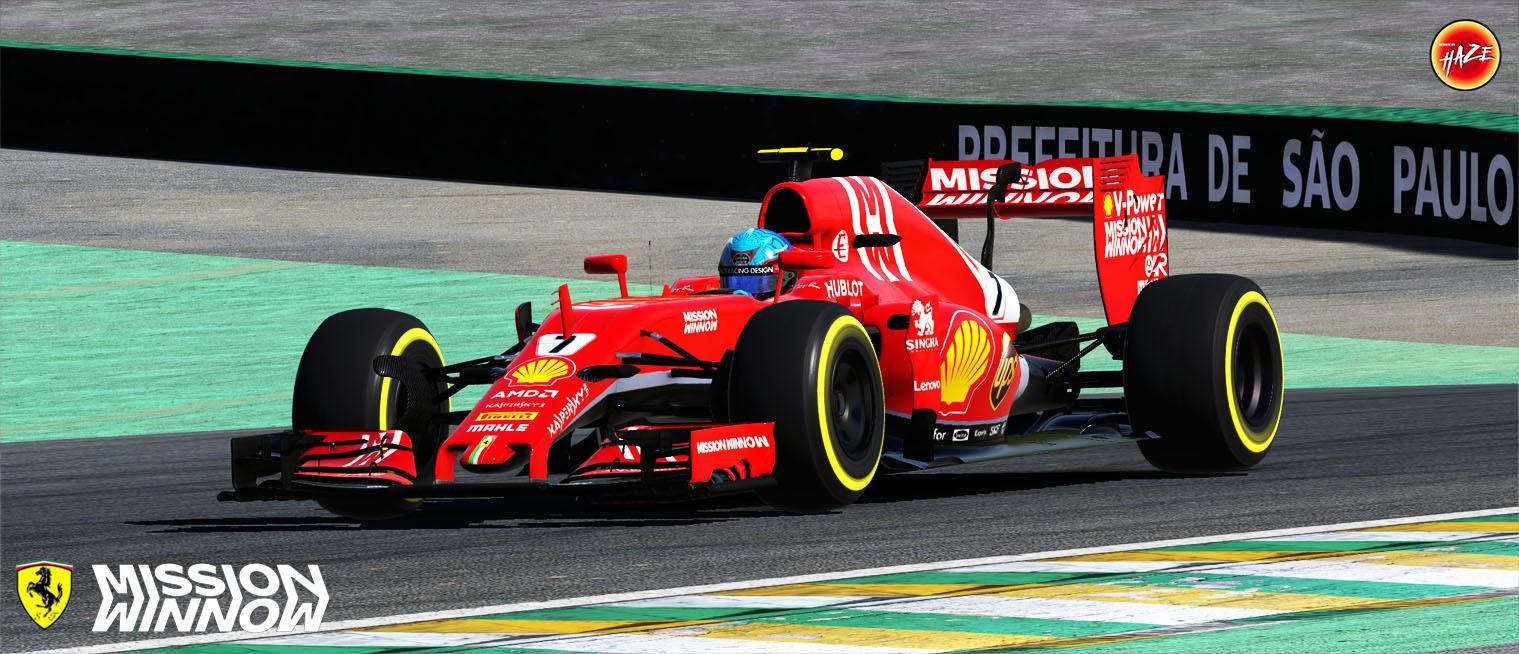 Preview of MP4 30 Kimi Raikkonen #7 Mission Winnow Ferrari SF71 H :) by Simon H.
