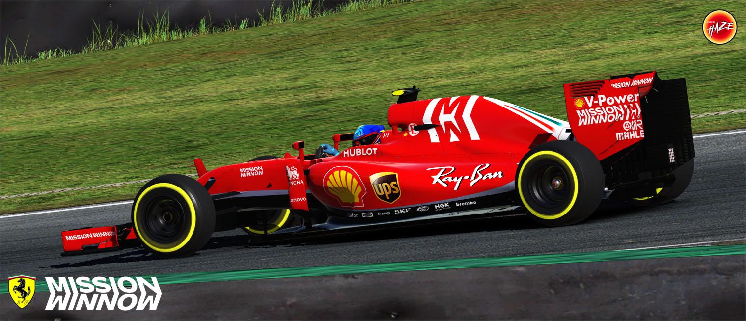 Preview of MP4 30 Kimi Raikkonen #7 Mission Winnow Ferrari SF71 H :) by Simon H.