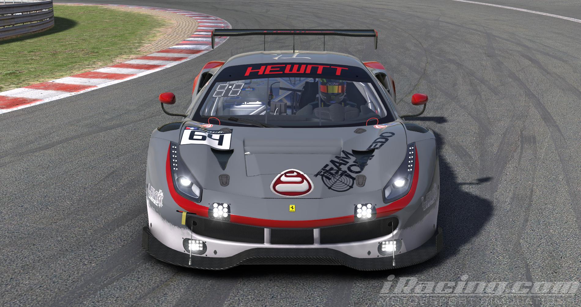 Preview of Team Torpedo Ferrari 488 GT3 Ryan The Torpedo Hewitt Edition by Jake Riddington