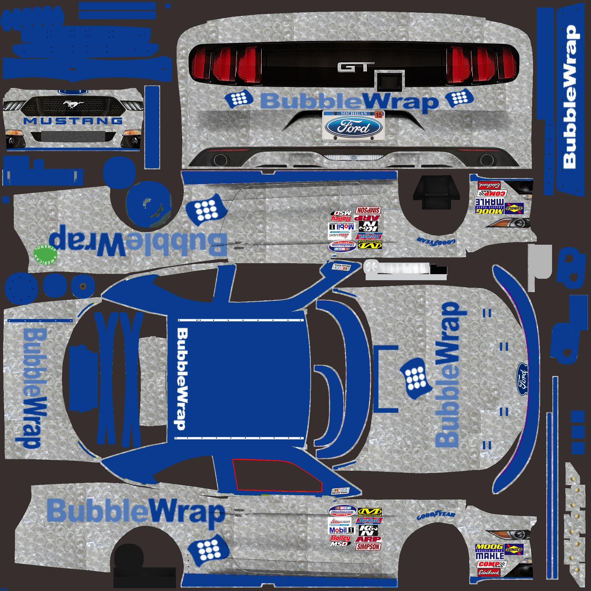 Preview of Bubble Wrap Mustang by JW Salyers