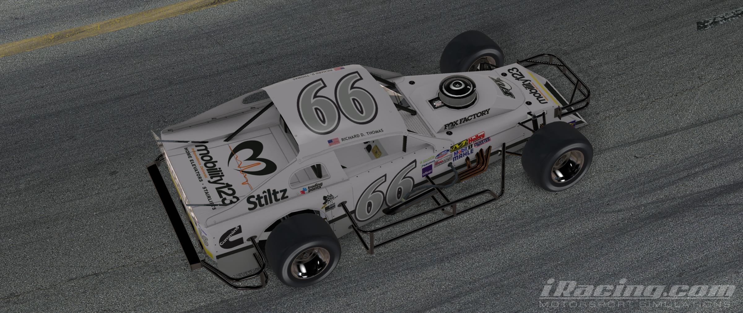 Preview of Mobility 123 - Modified Nascar Whelen Tour - R. THOMAS #66 by Mark Karrer