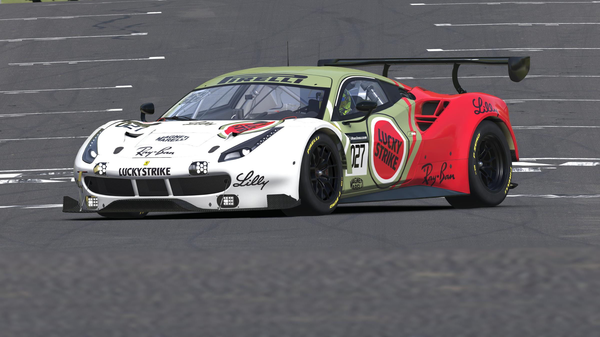 Preview of Lucky Strike 488 GT3 Fantasy by Joel A Smith