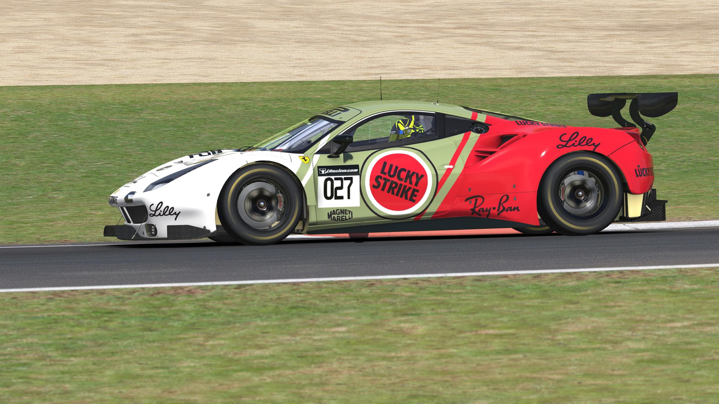 Preview of Lucky Strike 488 GT3 Fantasy by Joel A Smith