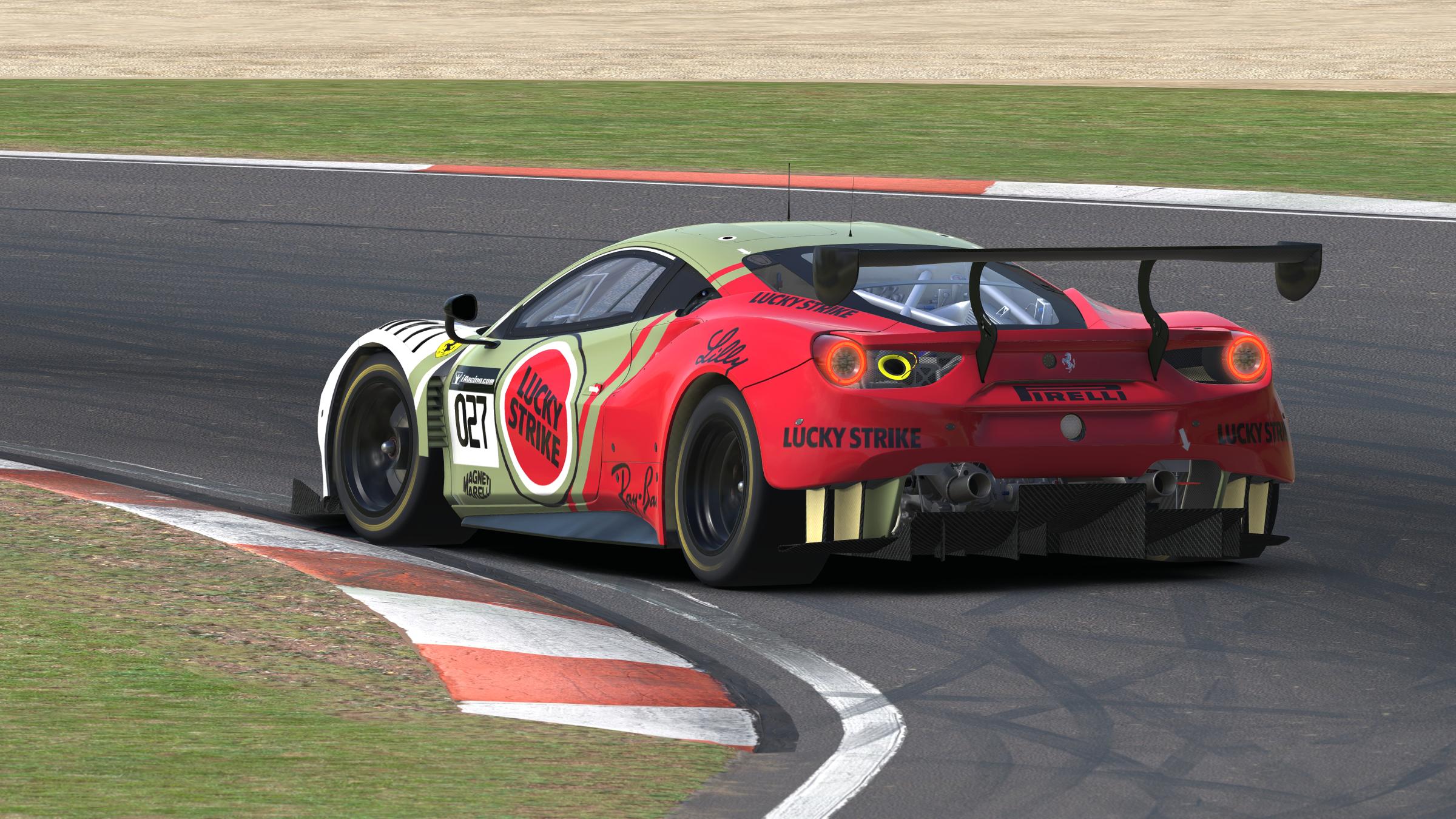 Preview of Lucky Strike 488 GT3 Fantasy by Joel A Smith