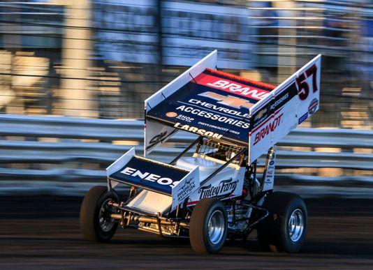 Preview of Kyle Larson #57 Chevy Accessories/Brandt/Finley Farms Special 2018 World of Outlaws by Ryan Broderick