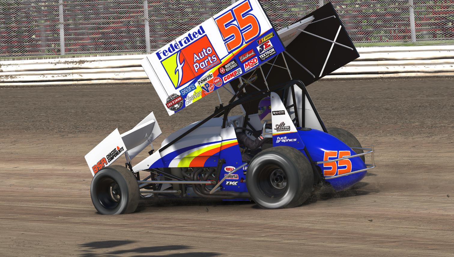 Preview of Federated Auto Parts Sprint car by Tyler Tucker