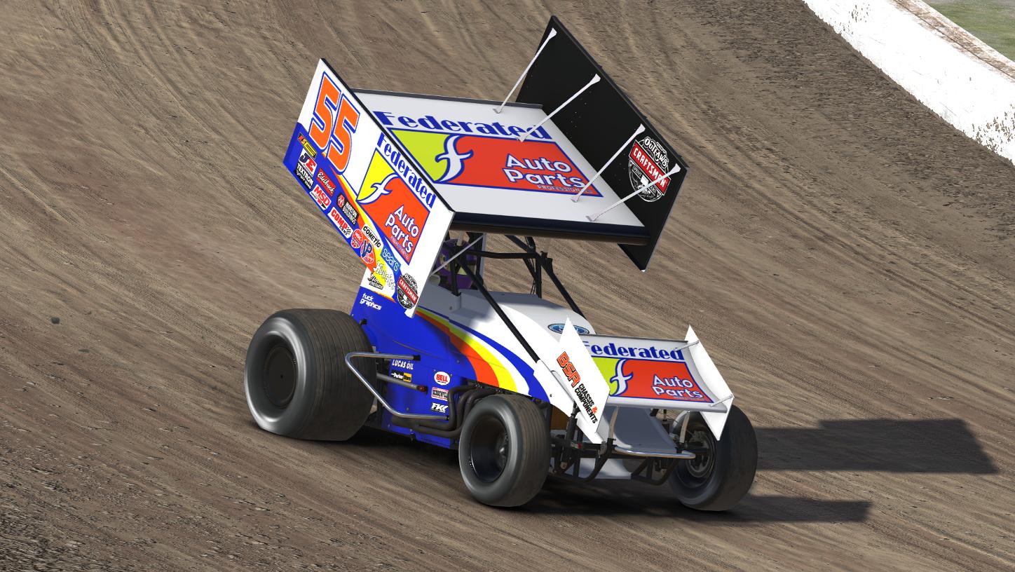 Preview of Federated Auto Parts Sprint car by Tyler Tucker