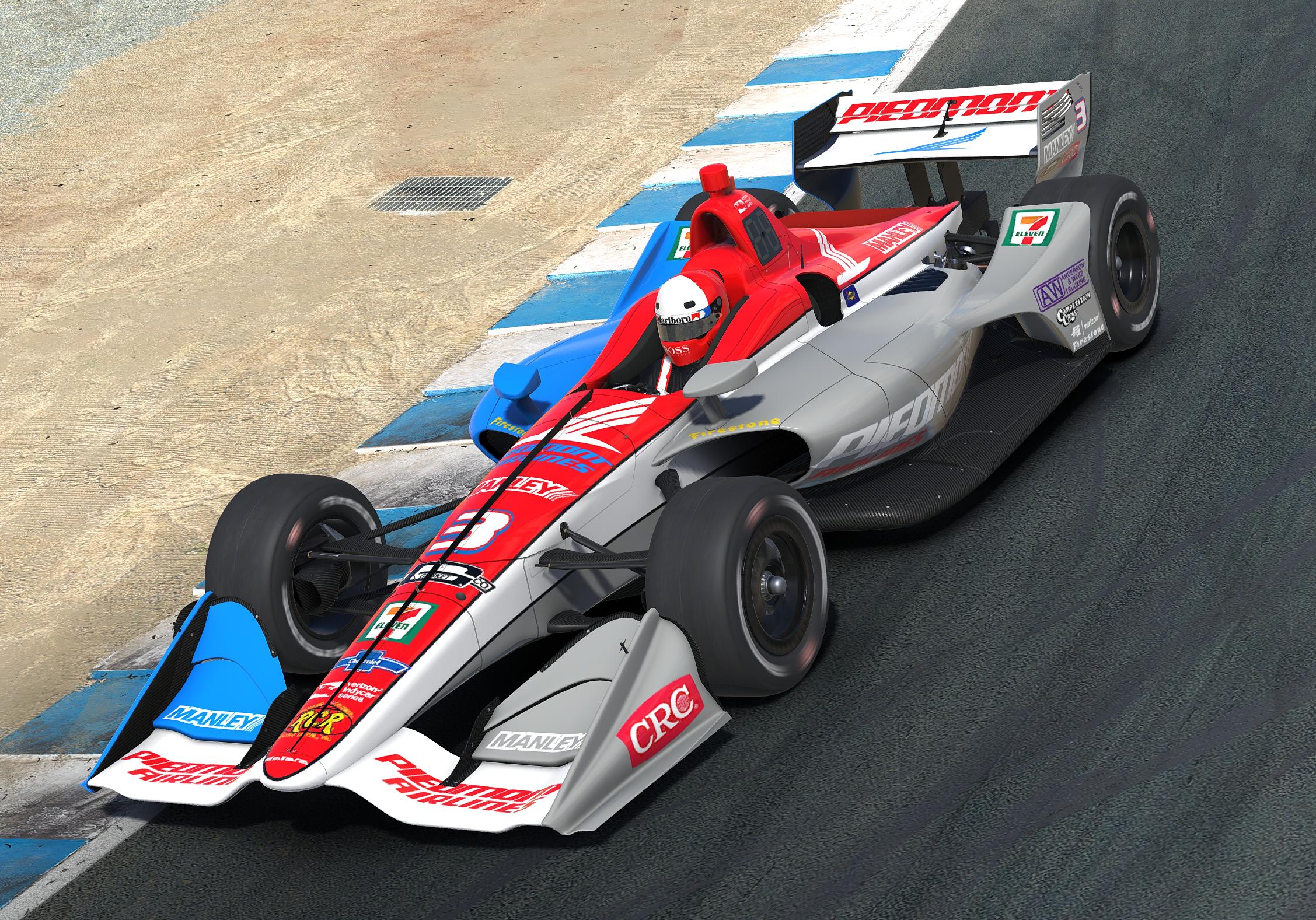 Preview of RICKY RUDD PIEDMONT AIRLINES Indycar Dallara IR18 by Corey H.