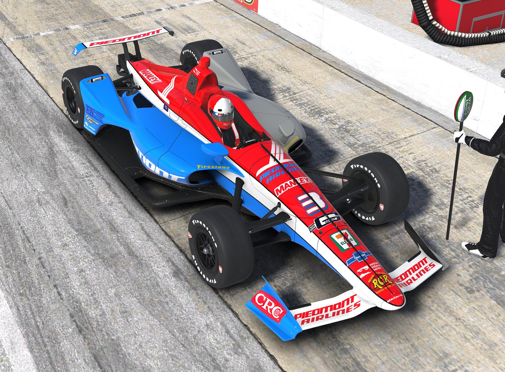 Preview of RICKY RUDD PIEDMONT AIRLINES Indycar Dallara IR18 by Corey H.